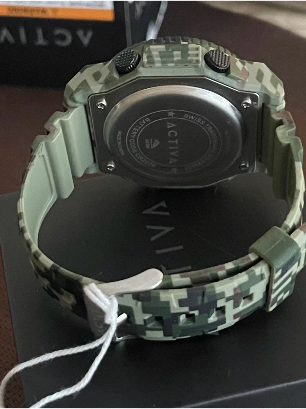 Activa X Invicta Men's Analog & Digital Watch - 47mm. Camouflage. Green